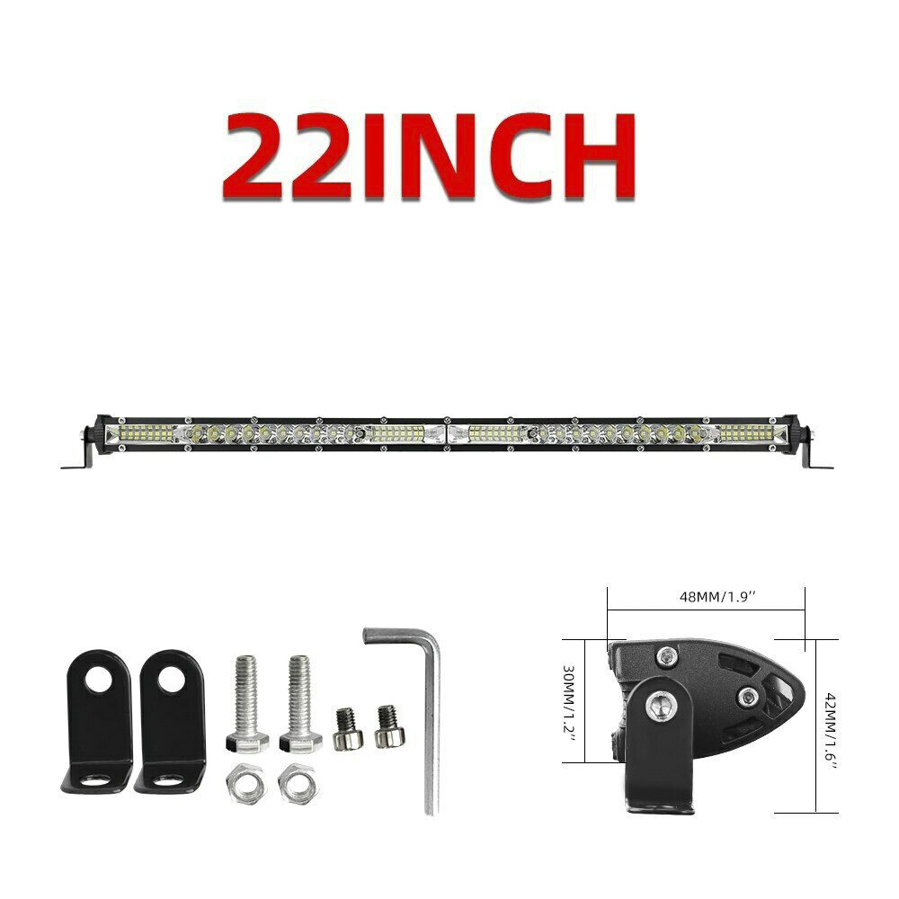 Thanh đèn led 12d 12 "22" 32 "12v 24v 78w 156w jeep