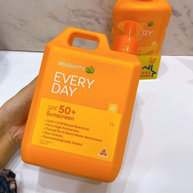 Kem Chống nắng Woolworths Everyday  50SPF
