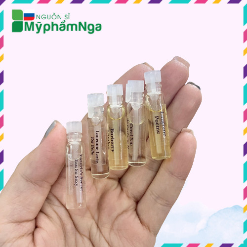 Vial Tinh dầu nước hoa Pháp 1ml (nhiều mùi hot)