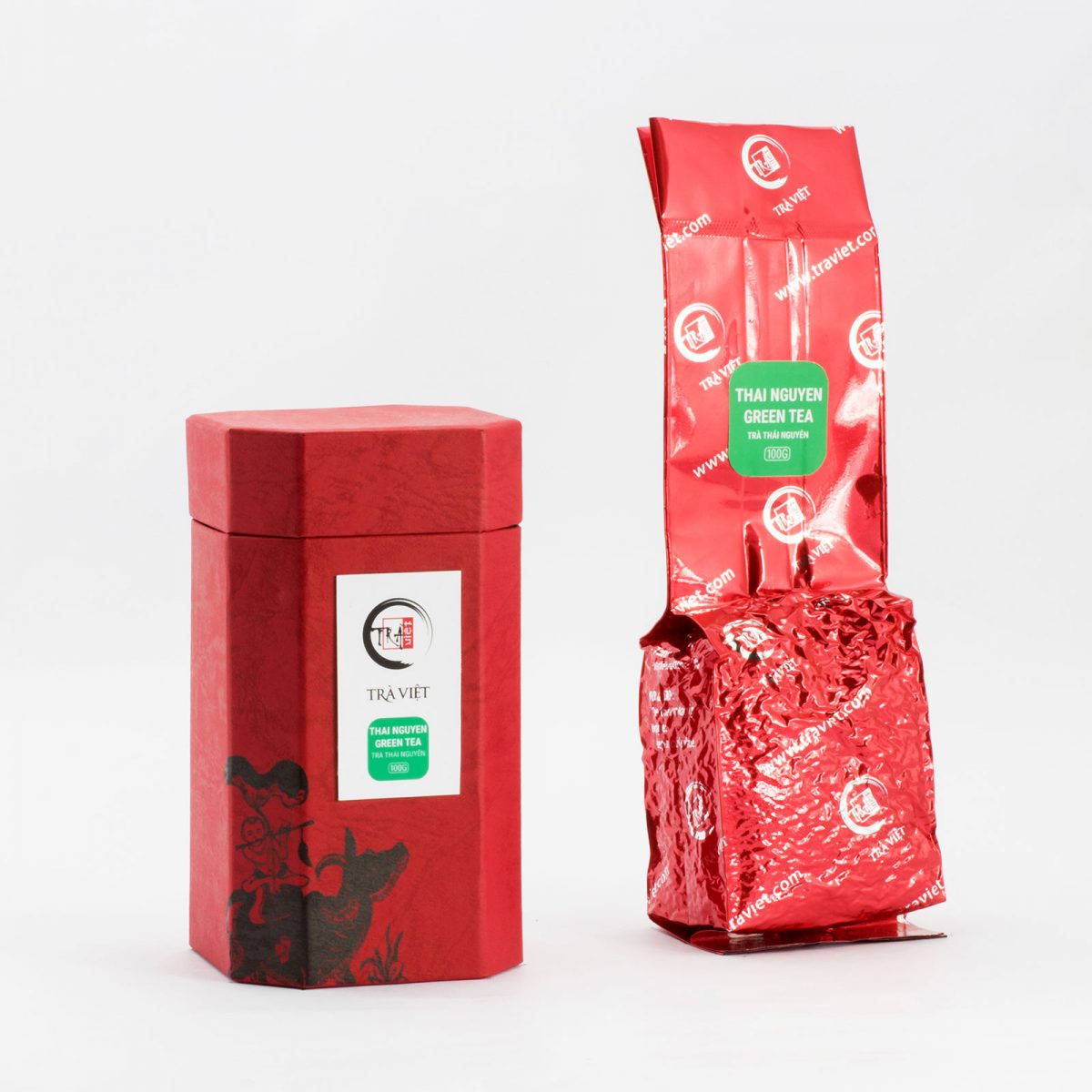 TRÀ VIỆT Hộp Trà Thái Nguyên Cao Cấp (Chính hãng)