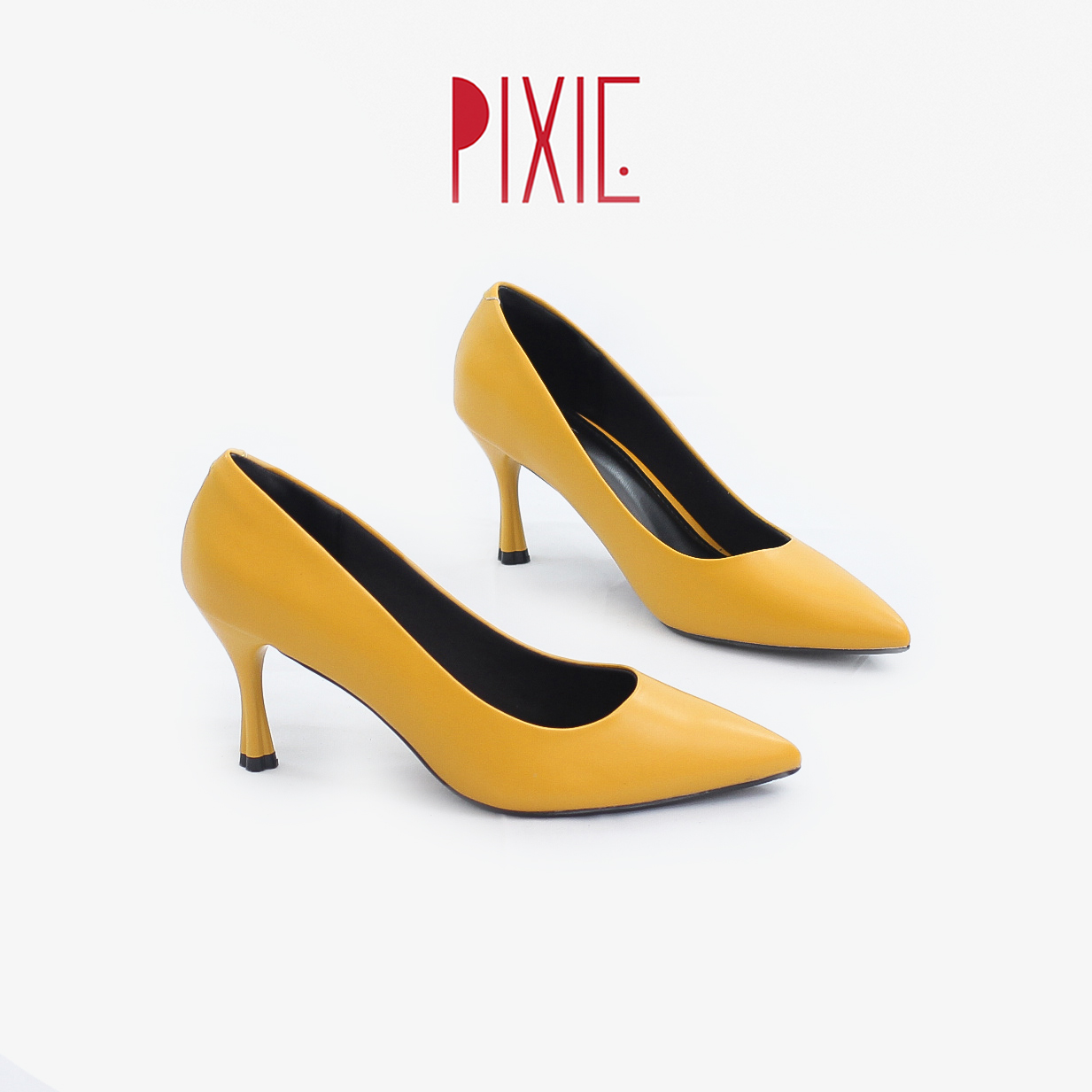 Giày Cao Gót 7cm Mũi Nhọn Gót Nhọn Pixie X457
