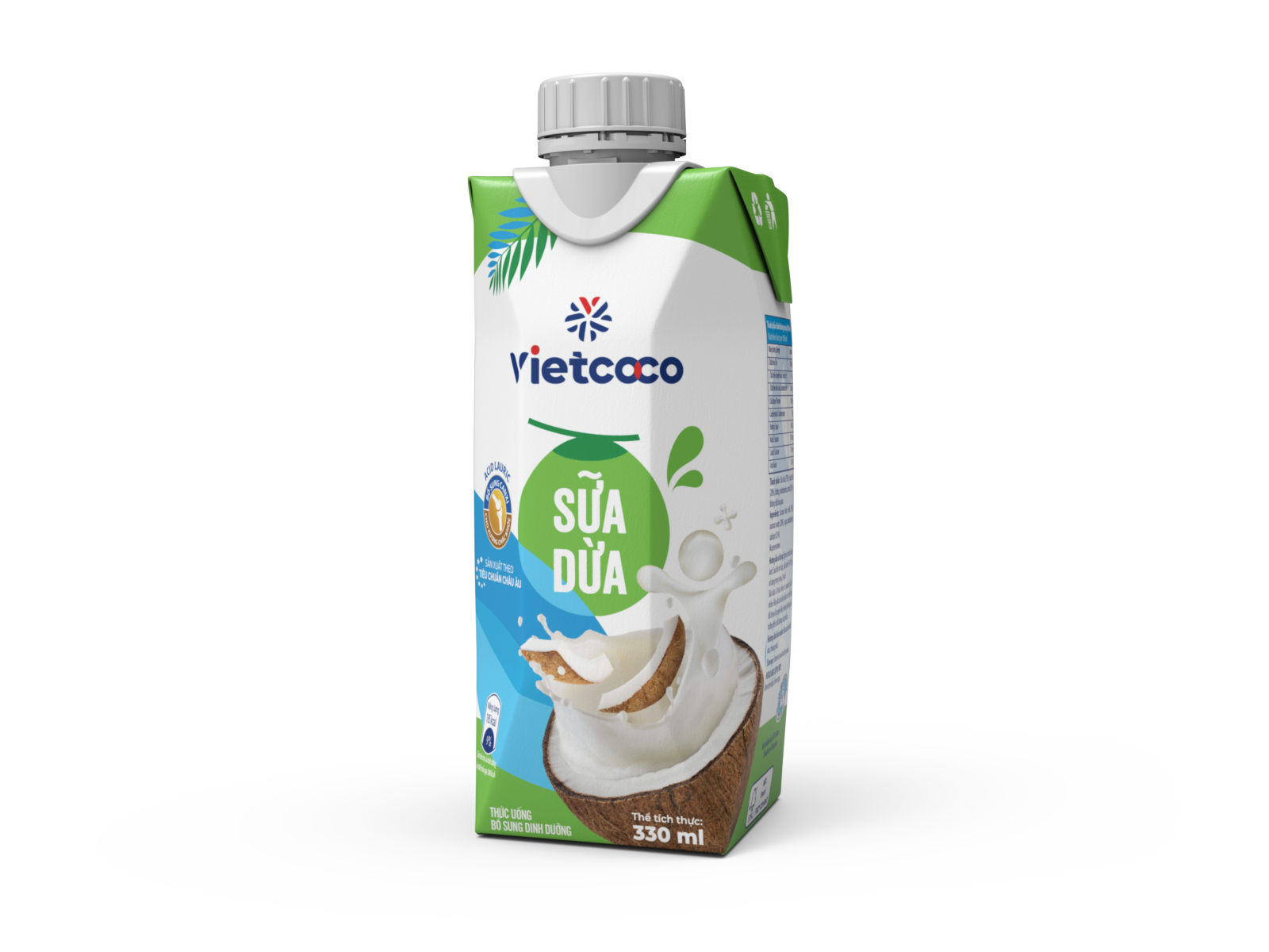 Sữa dừa UHT Vietcoco - hộp 330ml