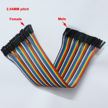 Dây bus 40pin 10CM (đực - cái)