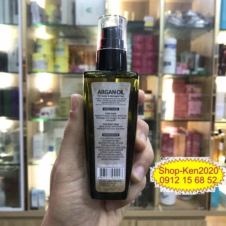 Tinh dầu dưỡng tóc Dangello Argan Oil 60ml