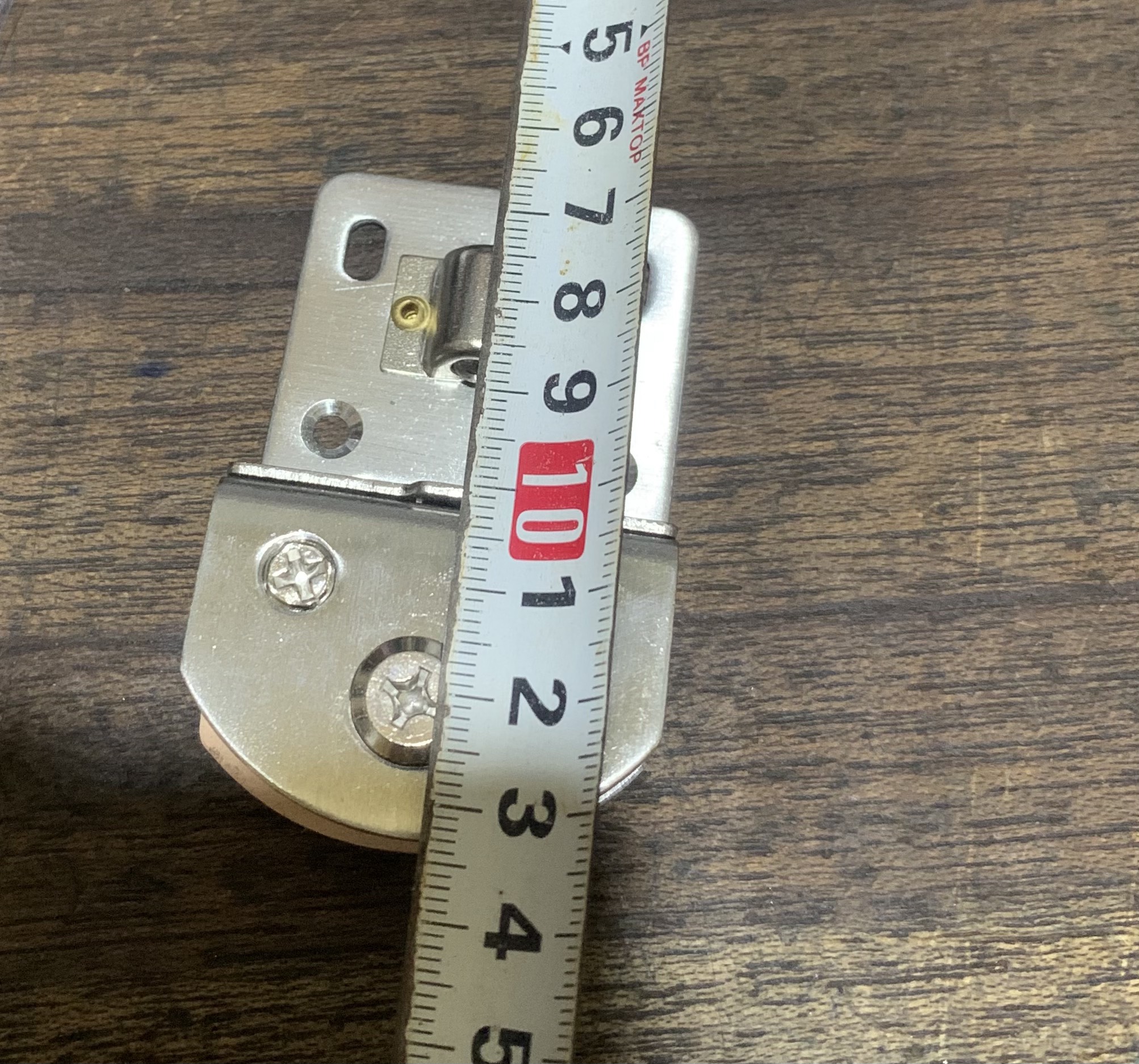 [HCM]Bản lề Inox cửa tủ kính 10-12mm