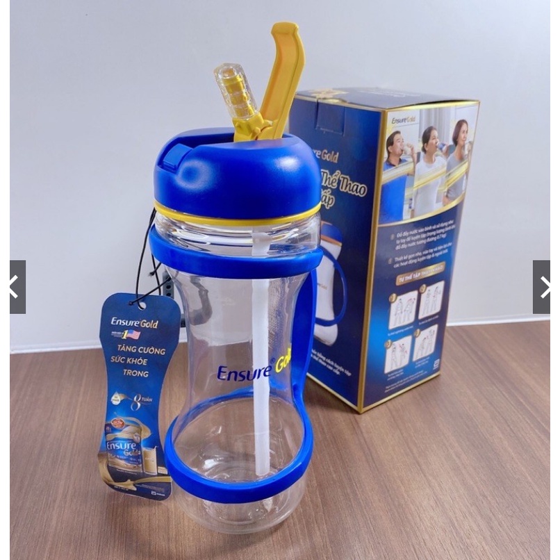 [HCM XẢ KHO][FREESHIP] Bình Nước Thể Thao Ensure 600ml Cao Cấp - HKM Ensure
