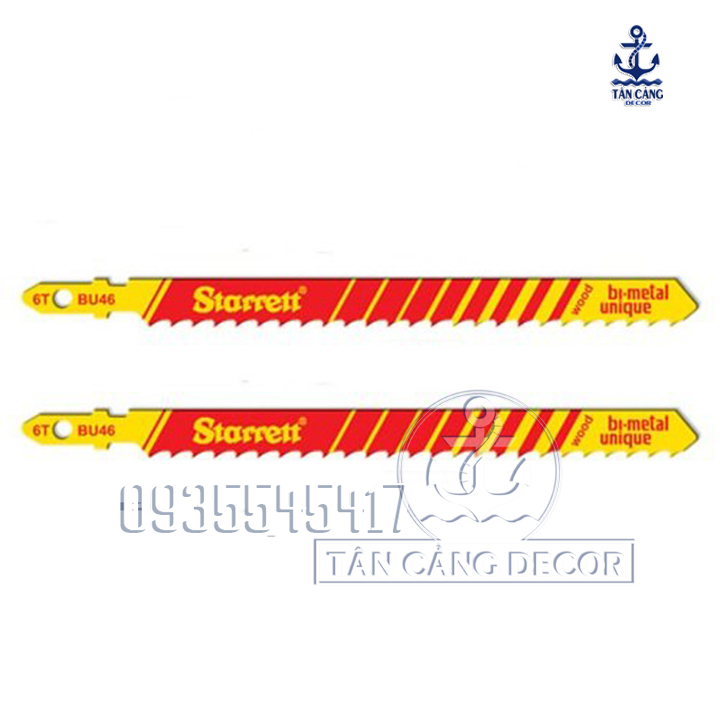 Bộ lưỡi cưa lọng gỗ Starrett BU46-5