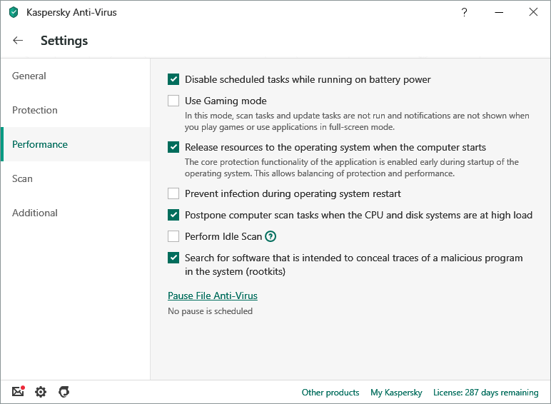 Kaspersky Antivirus 1 year 1 PC