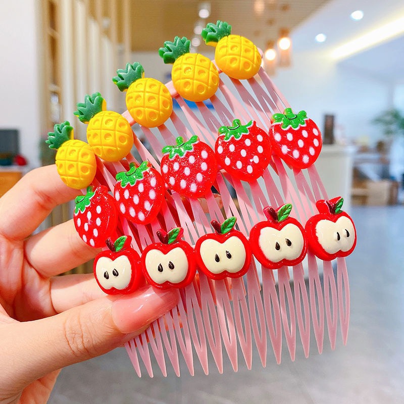 Set 3 kẹp tóc mái,bờm tóc mái,xược tóc hình thù đáng yêu cho bé