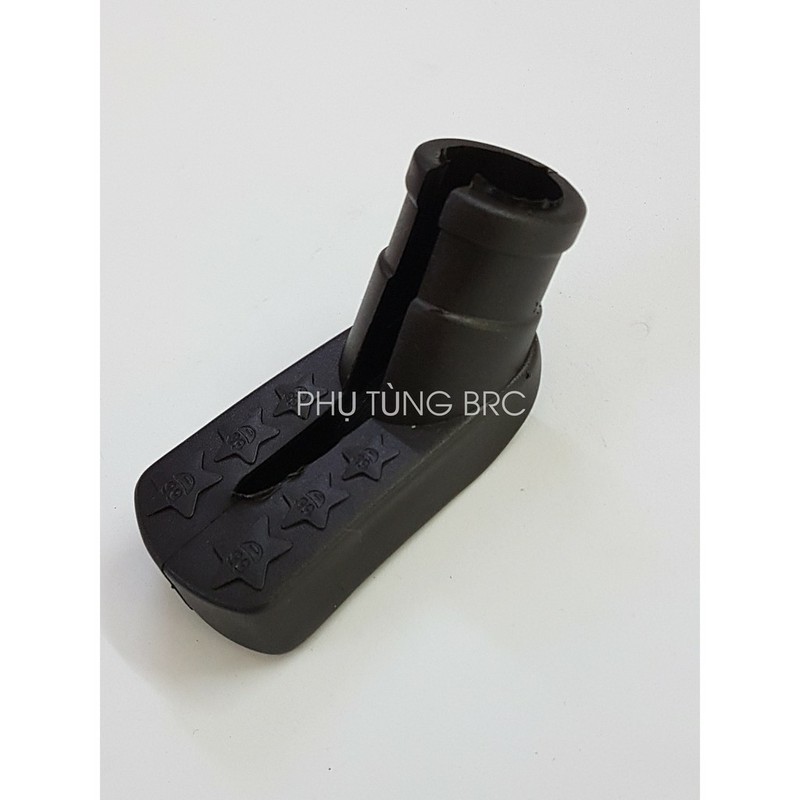 Cao su bọc chân chống nghiêng xe máy ( SL: 1 cái + 1 cọng dây rút bằng nhựa)
