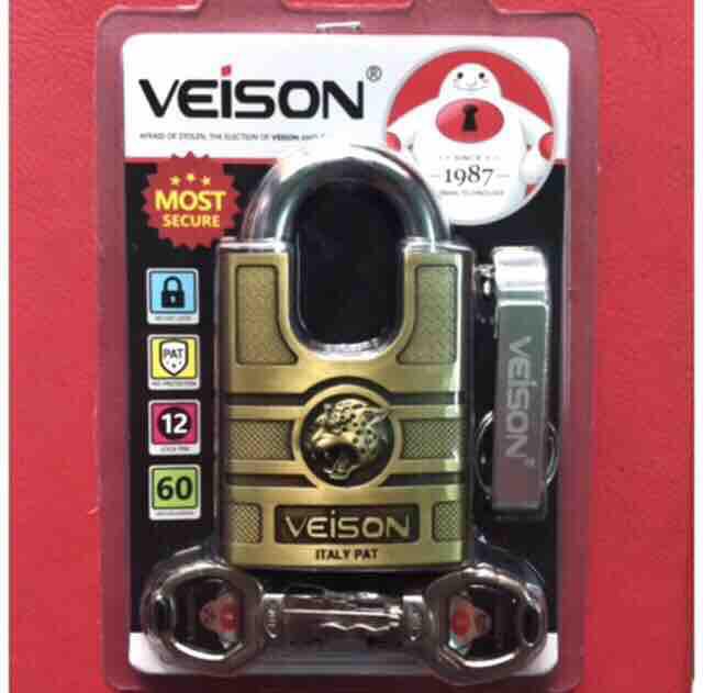 Ổ khoá 6 phân chống cắt VEISON chống trộm