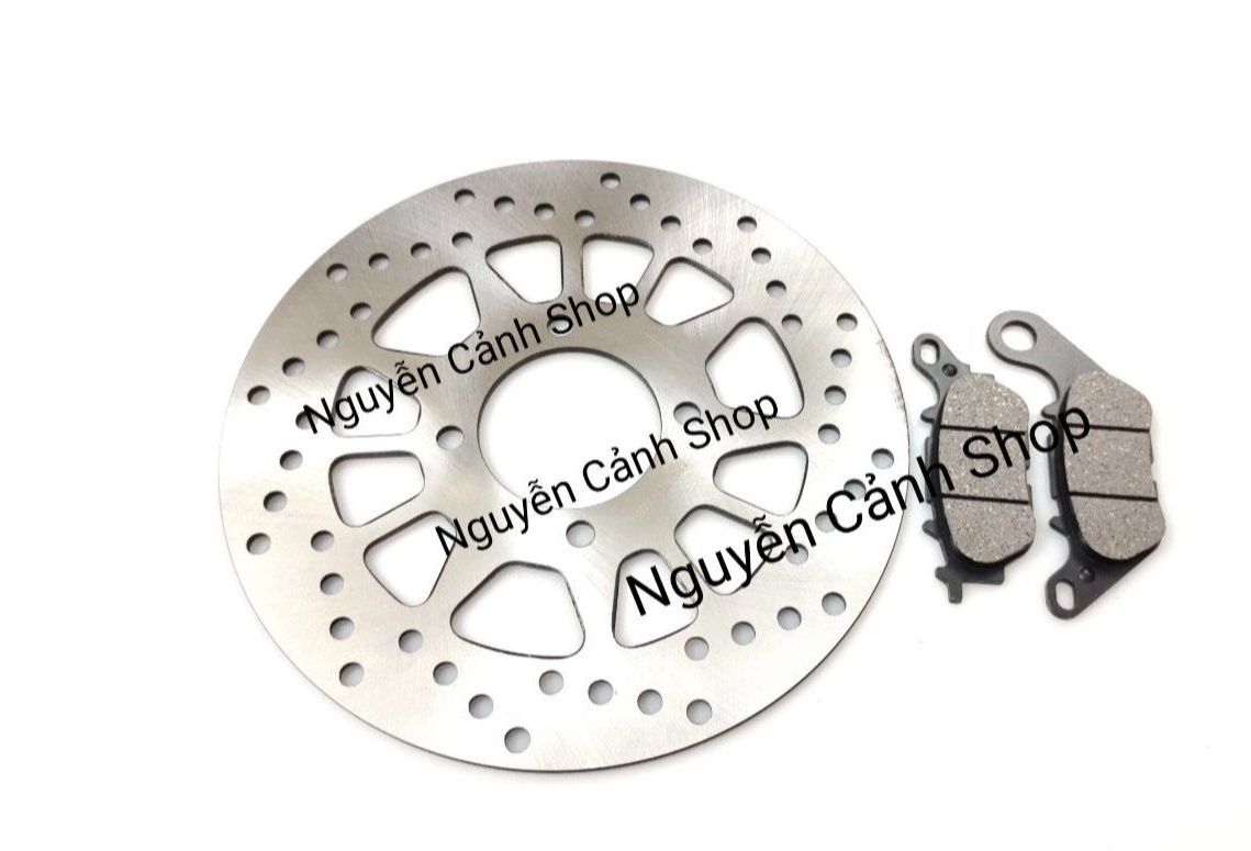 [HCM]đĩa thắng trước xe sirius kèm theo 1 cặp bố thắng