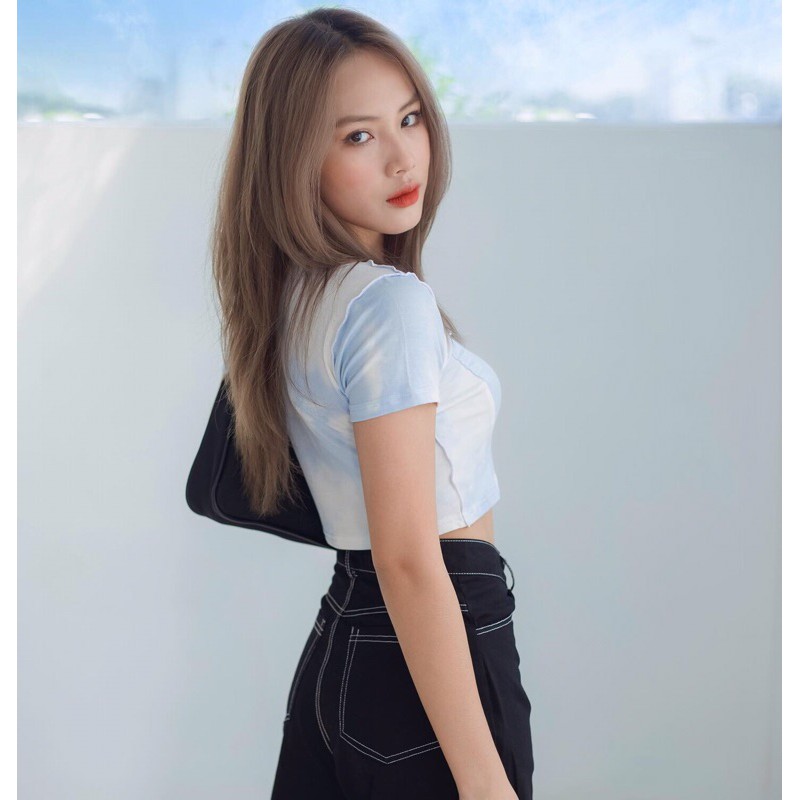 Áo Croptop Tie-dye PRADIES Skies