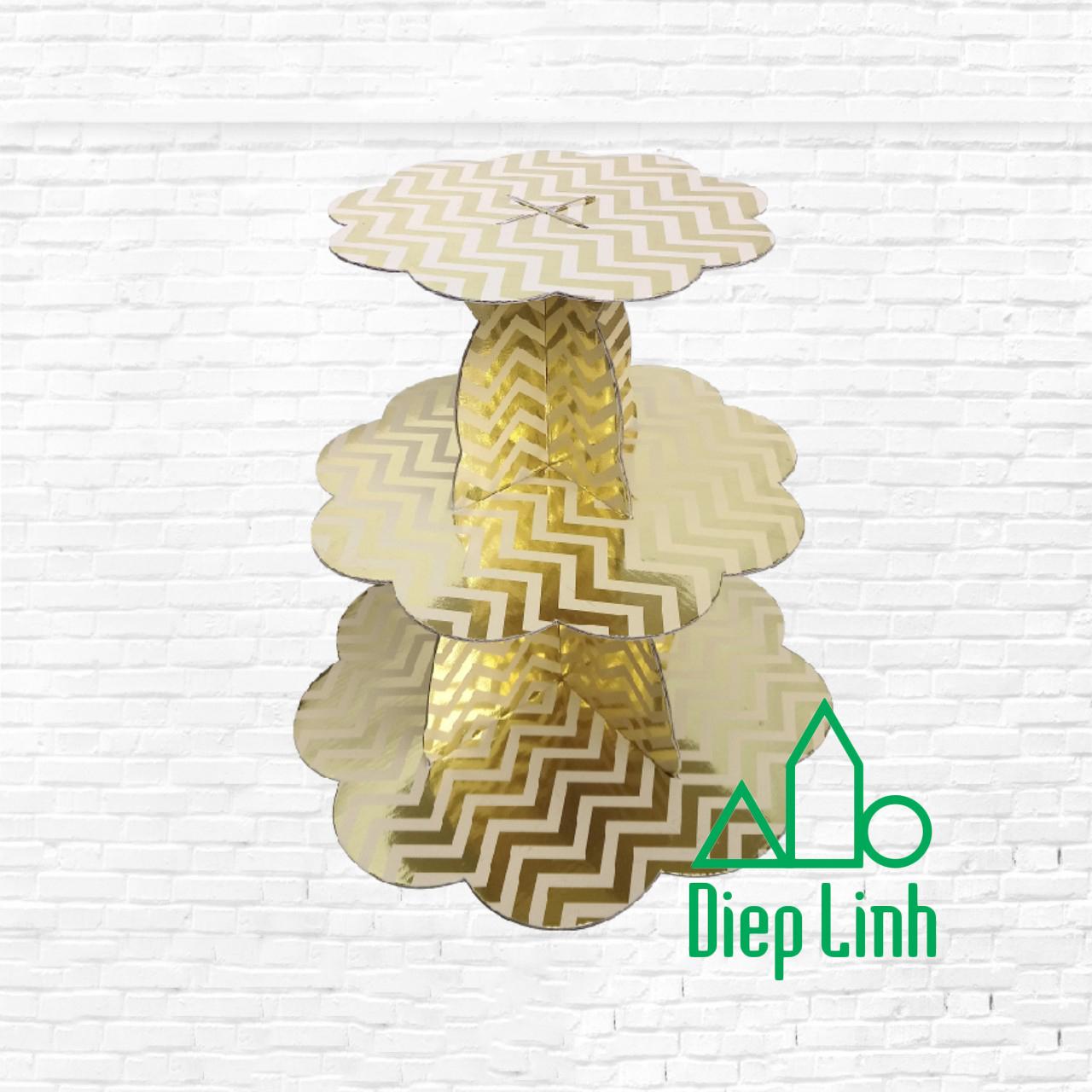 [HCM]Kệ bánh sinh nhật cupcake 3 tầng