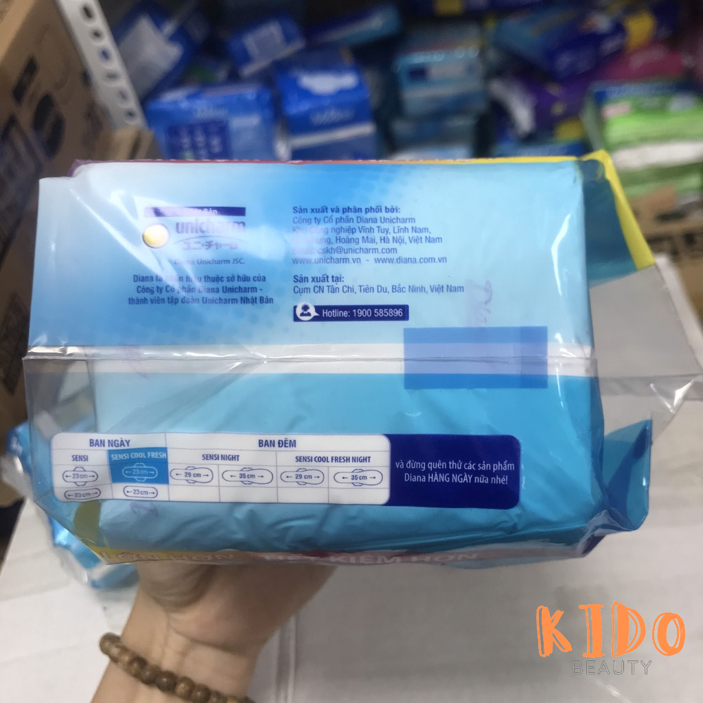 Diana Sensi Cool Fresh | 23cm super absorbent ( pack of 20 pieces/8 pieces)
