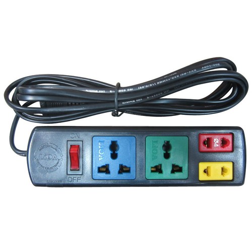 Ổ cắm kéo dài đa năng kết hợp lioa - 2200w 4 ổ cắm 3 mét dây - 2d2s32