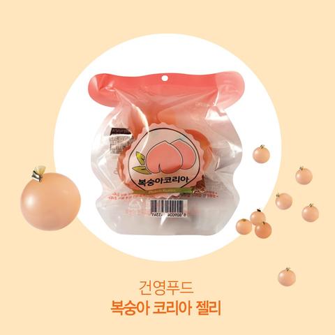 Thạch Nổ Kyoho Jelly Hàn Quốc 3 Viên Đào 90gr