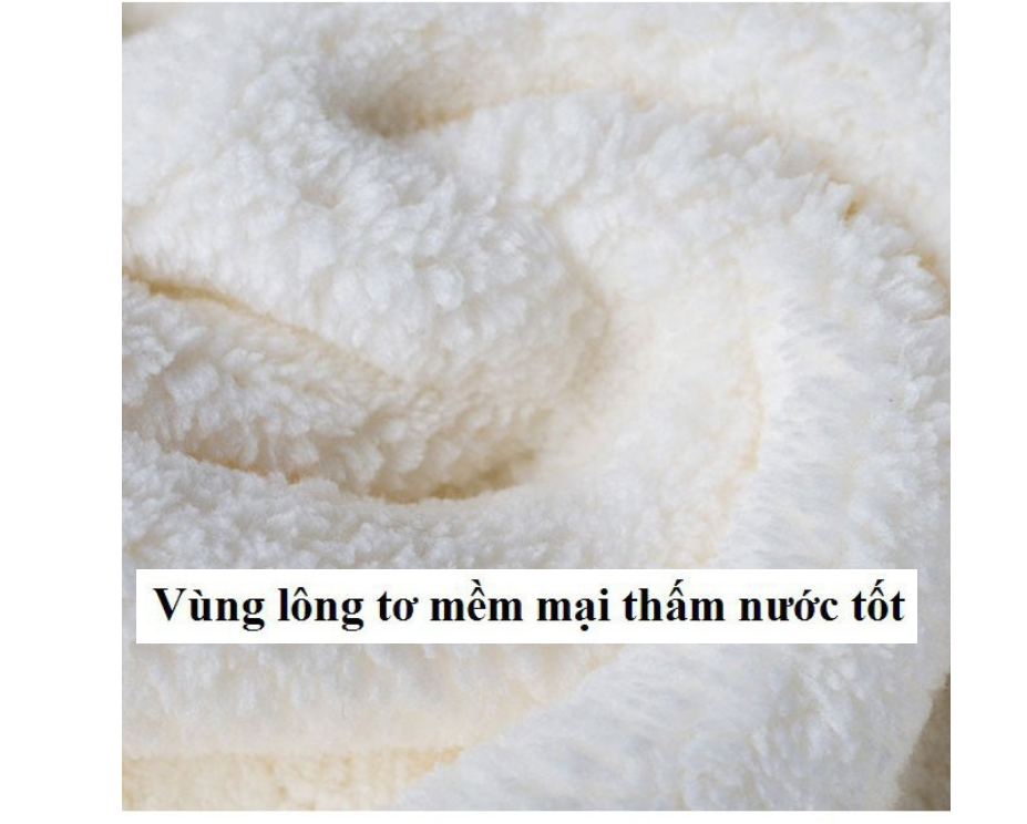 Khăn quấn đầu lau khô- ủ tóc