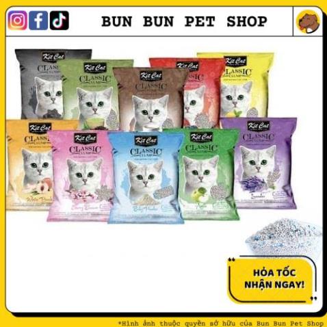 [CHÍNH HÃNG] CÁT VỆ SINH KITCAT ĐẤT SÉT 10L~7KG CHO MÈO