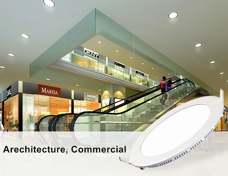 Bộ 5 đèn Led âm trần siêu mỏng 6w (Ánh sáng trắng)