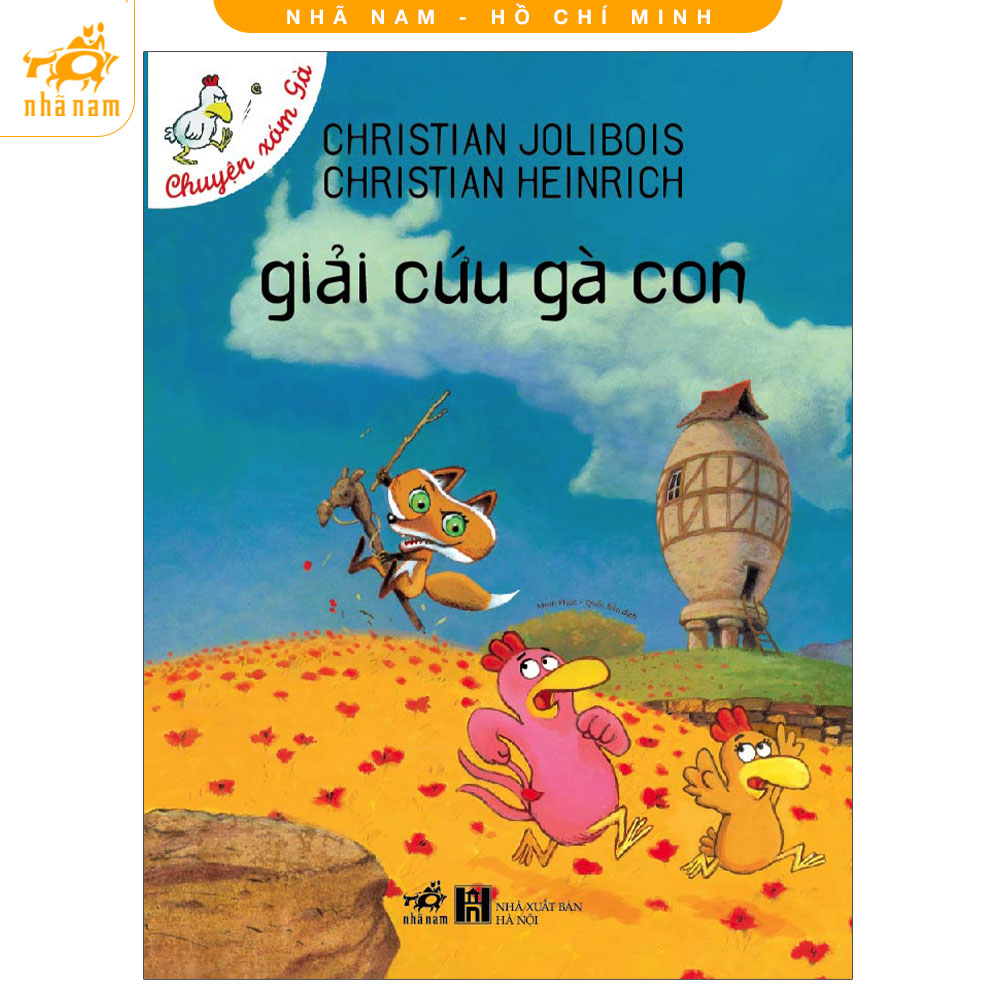 Sách - Chuyện xóm gà: Giải cứu gà con