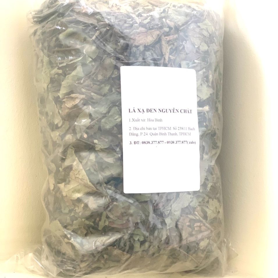 Lá Xạ Đen Nguyên Chất ( Bịch 1kg) - Xạ Đen Hòa Bình