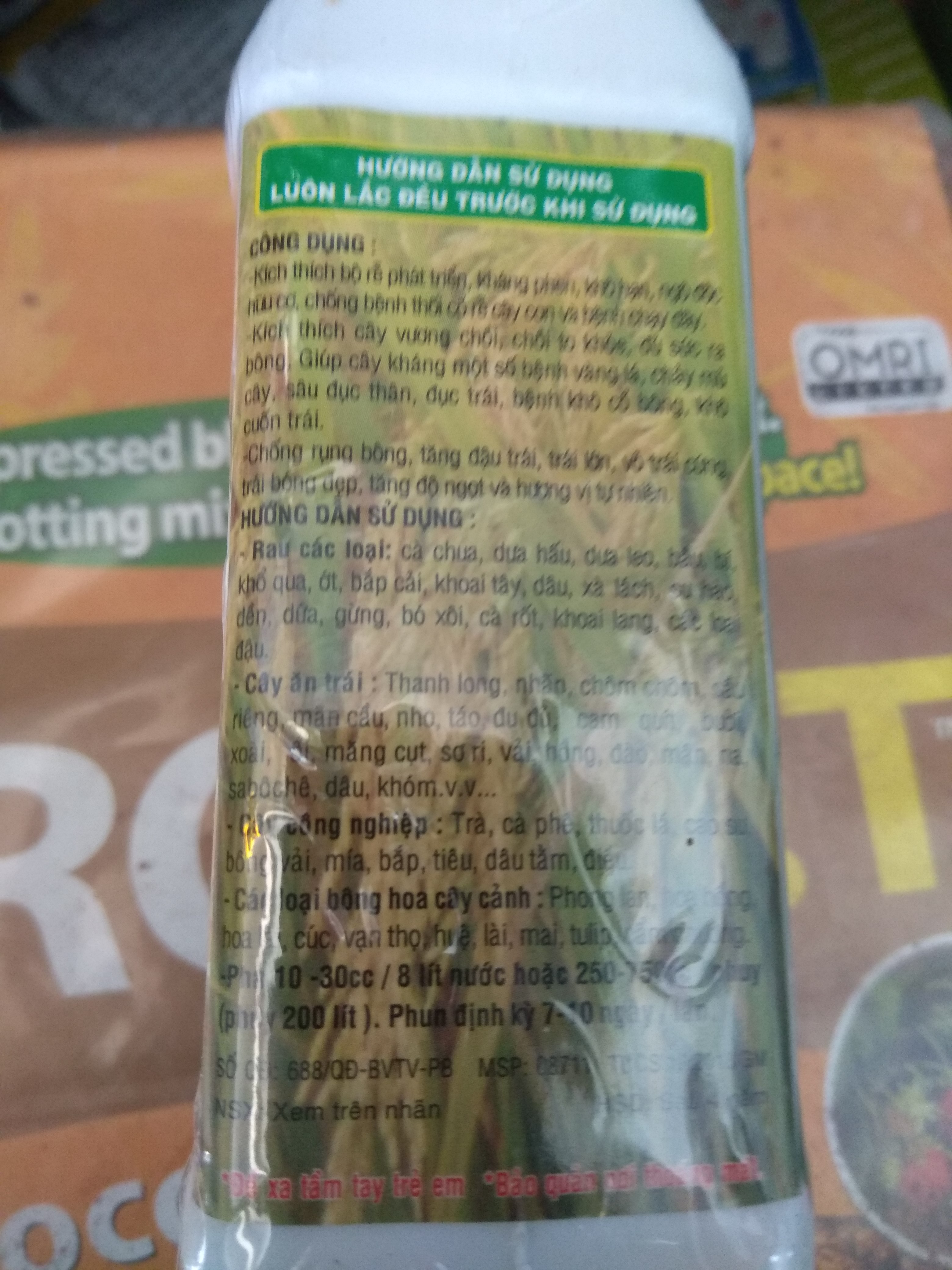 [HCM]Phân bón lá ROOT PLEX - chai 500 ml