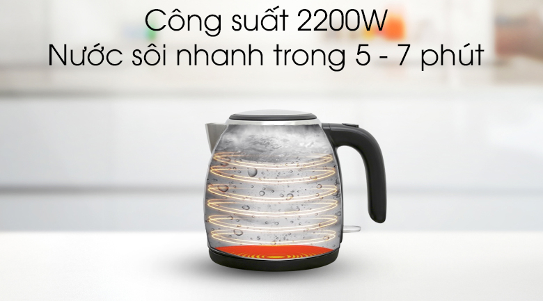Bình siêu tốc Delites 1 lít ST10S01 inox
