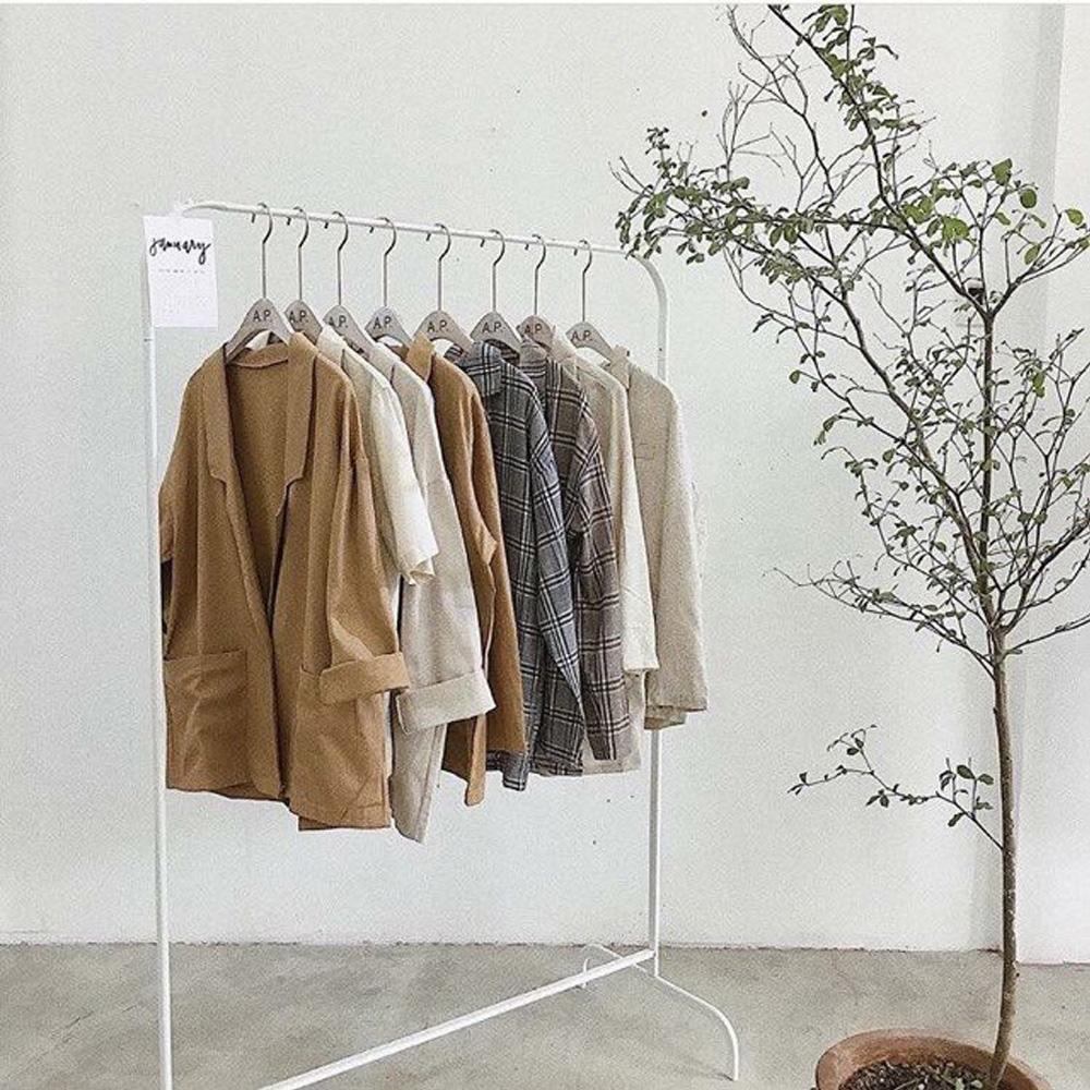 CÂY TREO QUẦN ÁO PHONG CÁCH TRẮNG, ĐEN