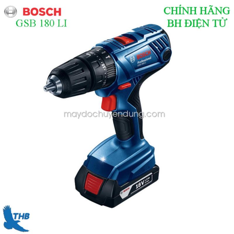 Máy khoan vặn vít dùng Pin Bosch GSB 180 Li