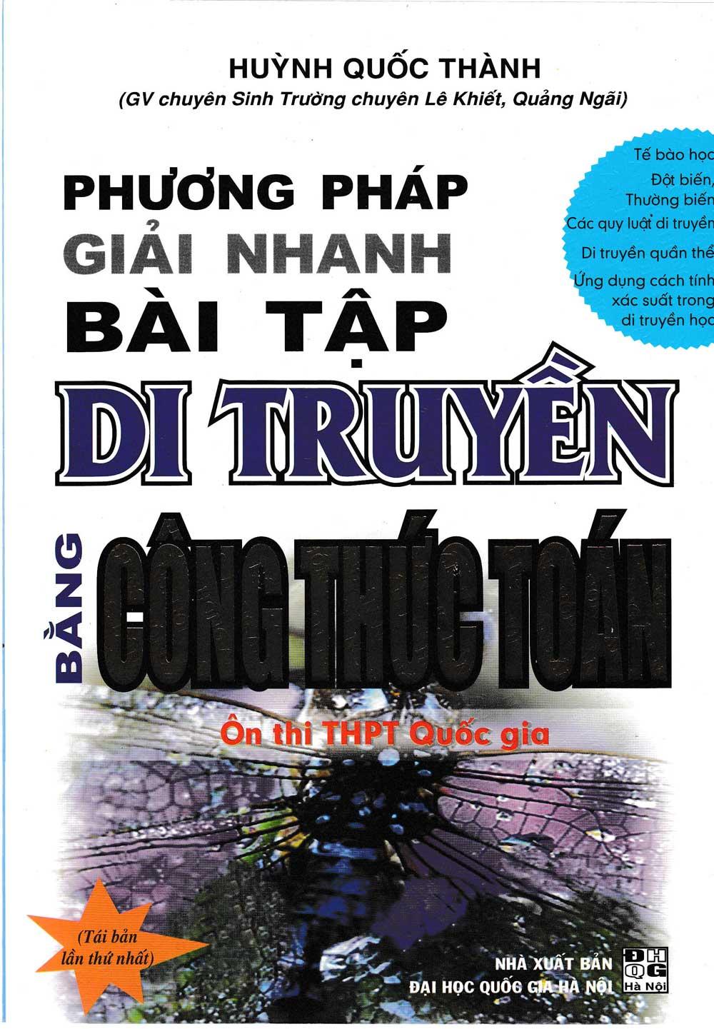 Phương Pháp Giải Nhanh Bài Tập Di Truyền Bằng Công Thức Toán