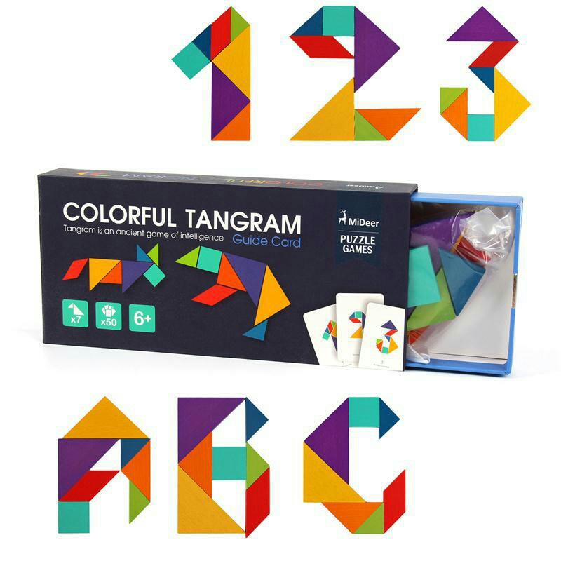 Ghép hình COLORFUL TANGRAM