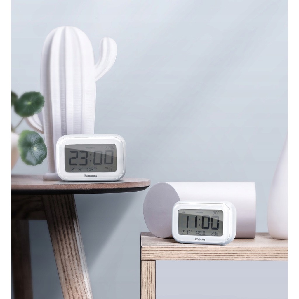 {HÀNG SIÊU HÓT}Đồng Hồ Báo Thức Thông Minh Baseus Subai