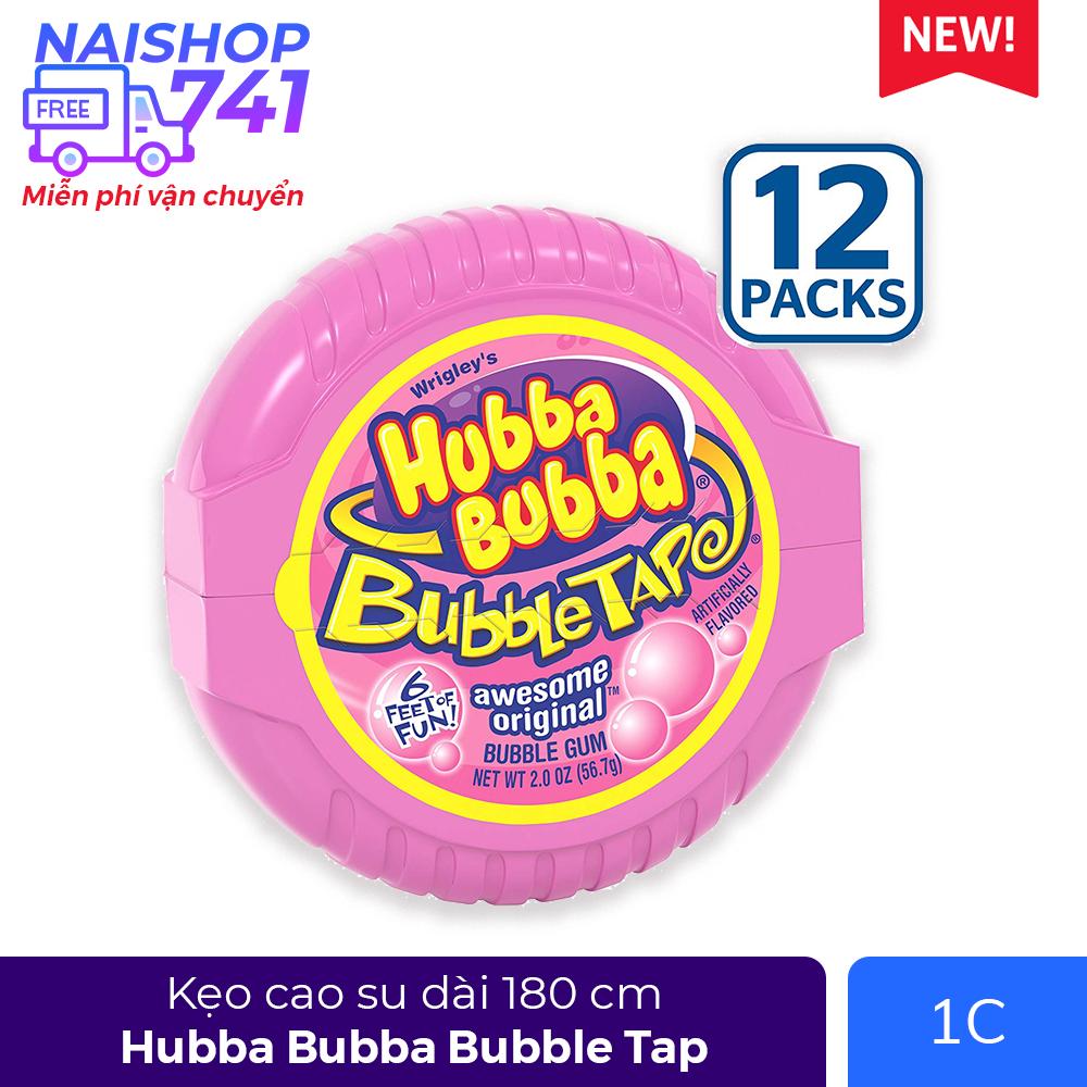 Kẹo Gum Hubba Bubba Bubble Tap 1 cuộn dài 180cm