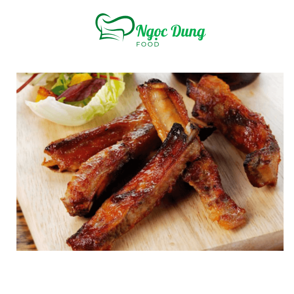 Sườn nướng BBQ ướp sẵn 1kg (giao tphcm)