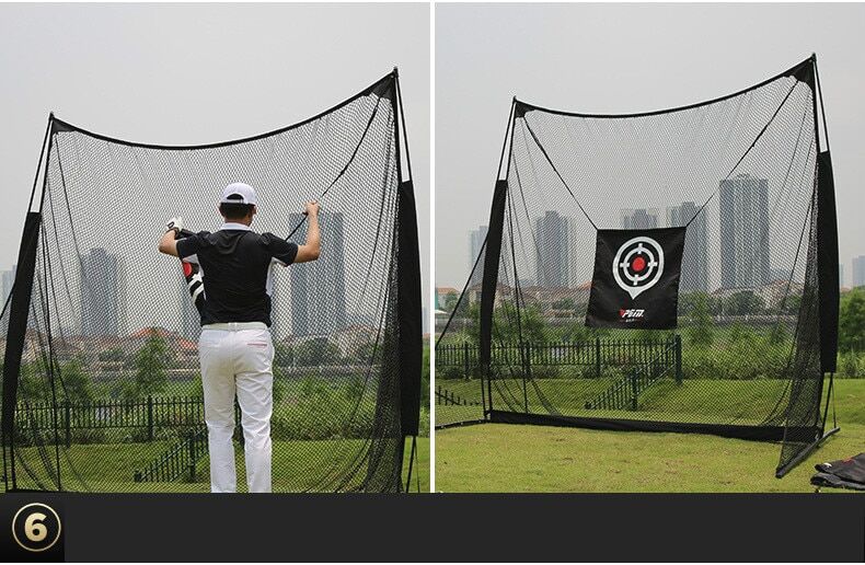 BỘ LƯỚI TẬP SWING GOLF LXW015 2.5M*2.5M - PGM PRACTICE NET