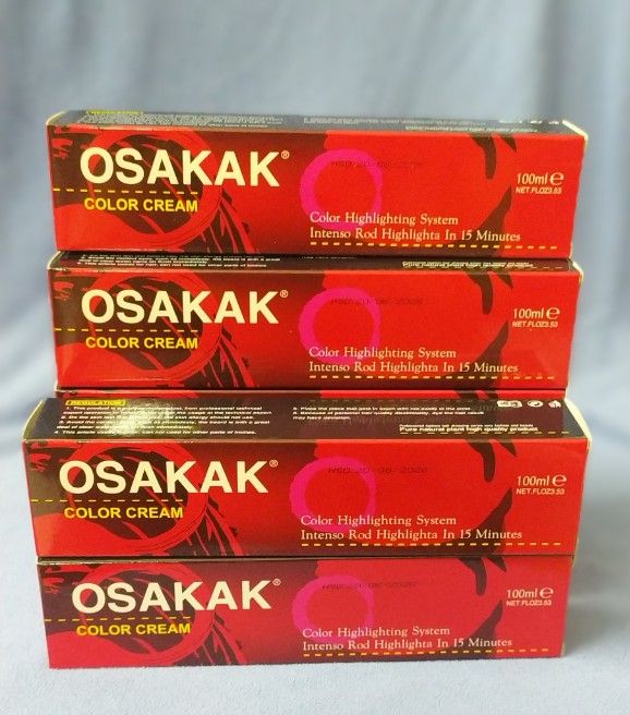 Osakak Hair Dye Cream 100g (No Dyeing Aid Oxygen)