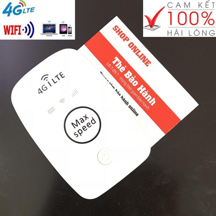 Máy Phát wifi 4G SIÊU TỐC ĐỘ CAO NHẤT VIÊT NAM