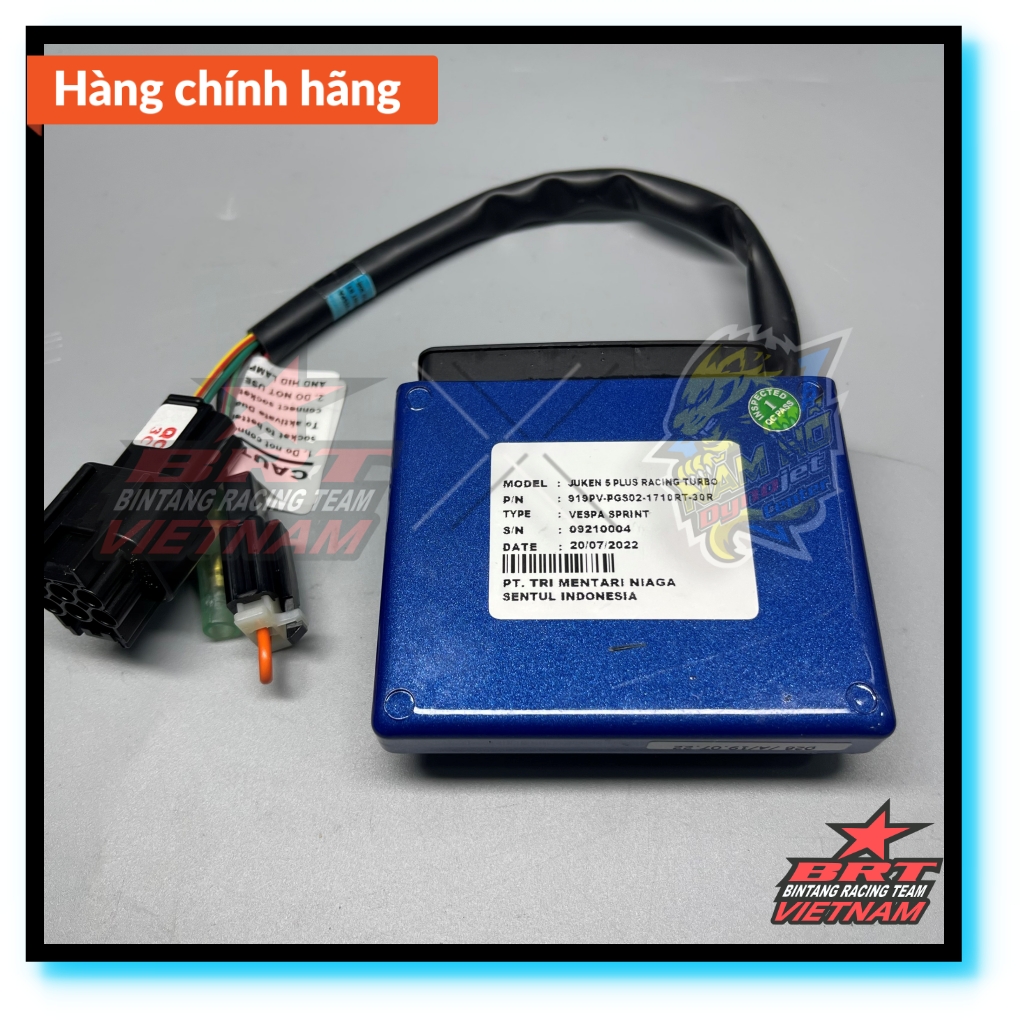 ECU BRT JUKEN 5 CHO XE VESPA SPRINT