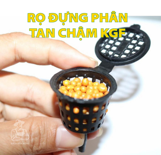[HCM]Rọ đựng phân tan chậm KGF loại nhỏ hình tròn (100 cái)