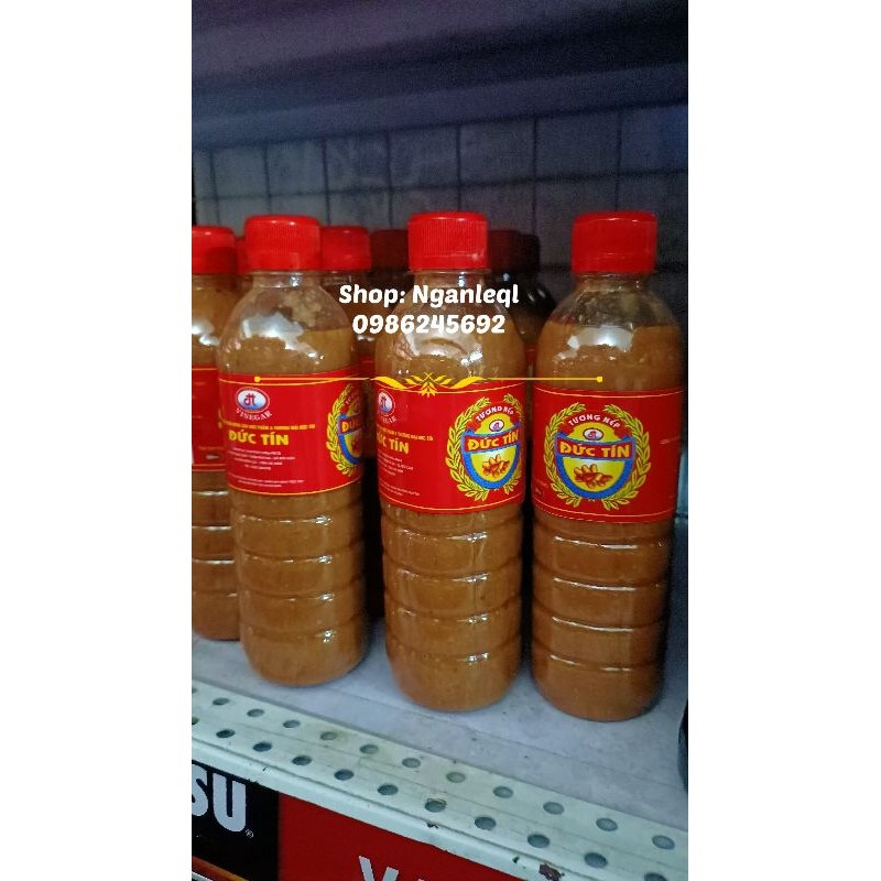 ♤¤ Tương Bần Đức Tín chai 400ml