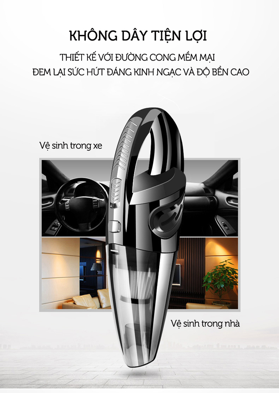 Máy hút bụi cầm tay không dây R-6053