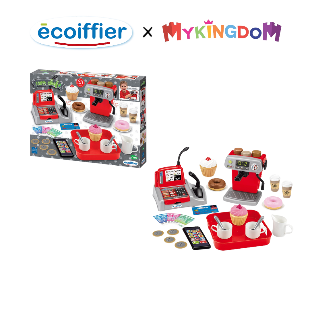 Đồ chơi ecoiffier tiệm cà phê bánh ngọt 002578
