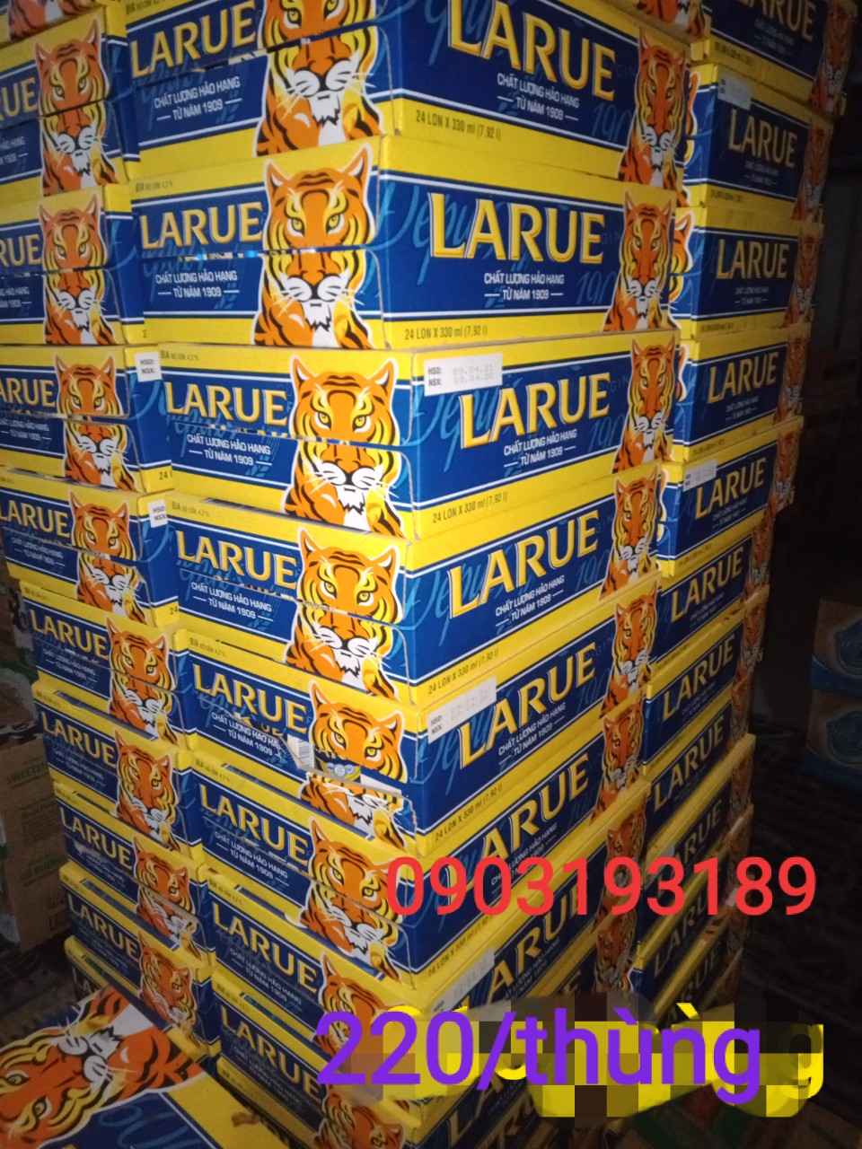 Bia Larue thùng 24 lon x 330ml | Lazada.vn