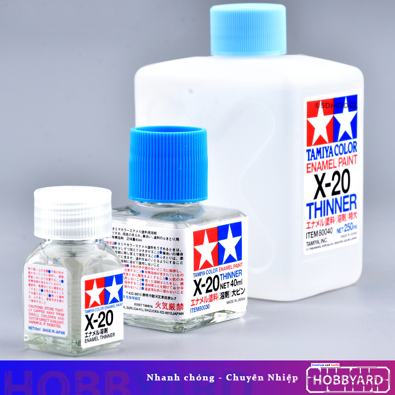 Dung dịch pha sơn, tẩy Panel Line - Thinner Enamel Paint X-20