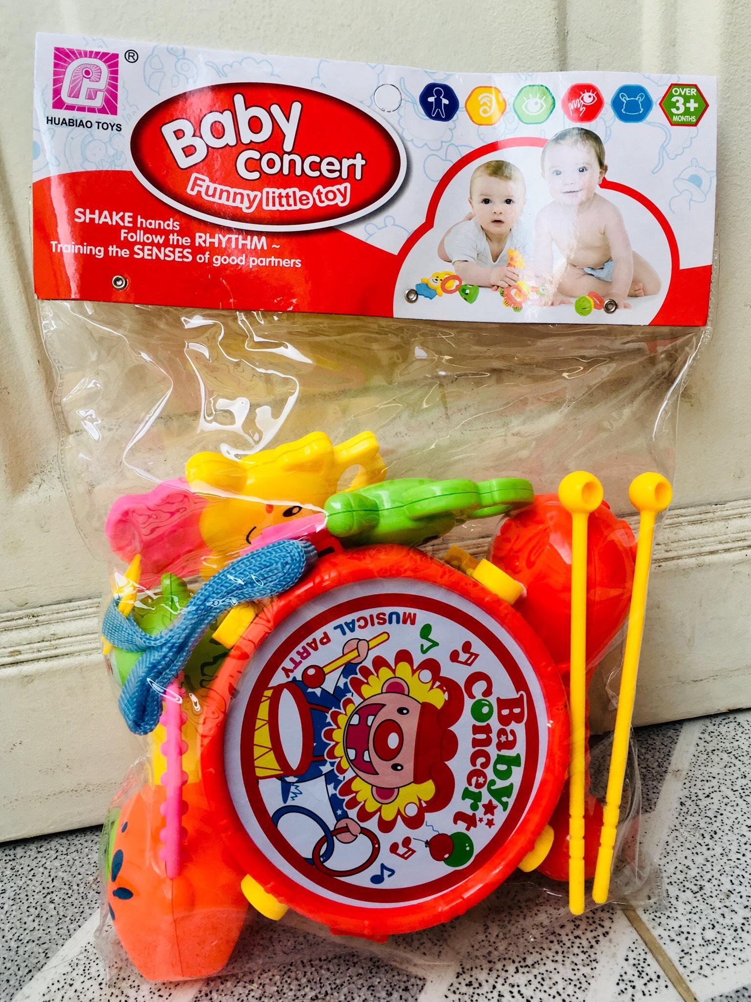 Bộ Đồ Chơi Trống Lạc Cho Bé