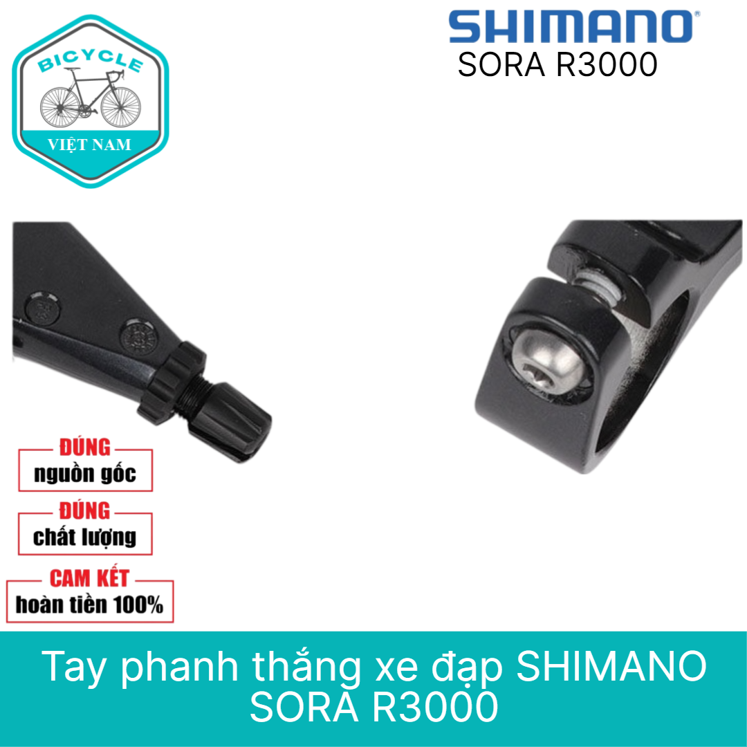 Cặp Tay Phanh Thắng Xe Đạp Shimano Sora R3000 – Hợp Kim Nhôm Siêu Nhẹ, Chính Hãng