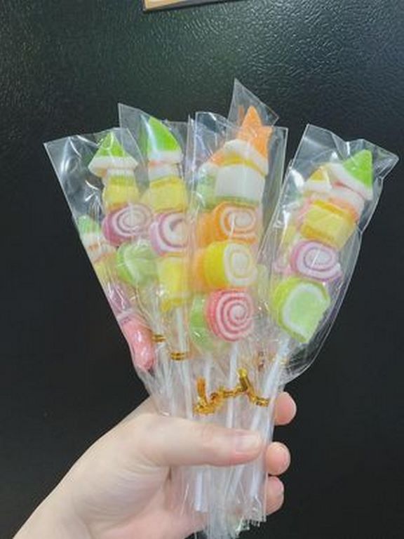 Kẹo Dẻo Xiên Que Thái Lan Lẻ 100G