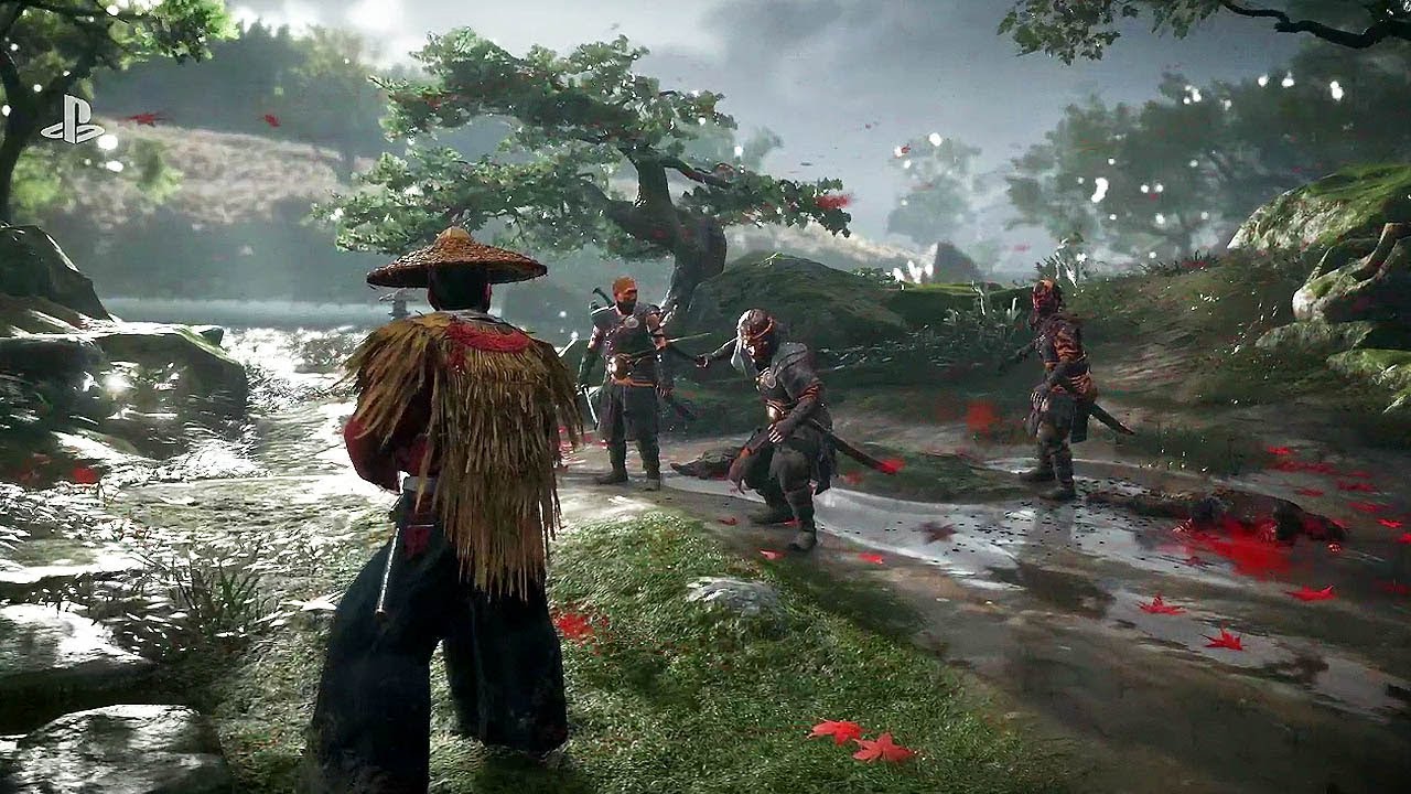 Đĩa Game 2ND Ghost Of Tsushima cho máy PS4 PS5