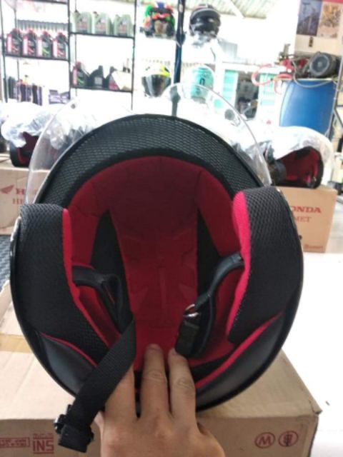 [HCM]nón bảo hiểm 3/4 honda scoopy